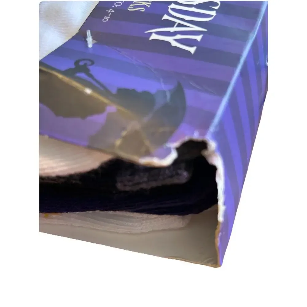 Wednesday Addams Socks Womens 10 Pack Low Cut Shoe Size 4-10 NWT MGM Netflix New